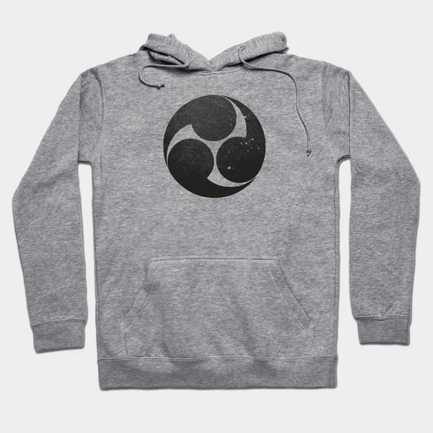 Samurai Family Crests - Kobayakawa Hoodie by BadBox